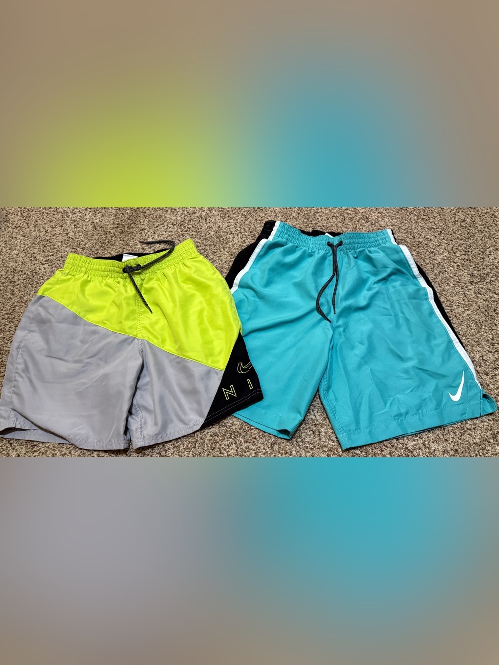 Nike Swim Shorts Trunks Bundle Mens Small